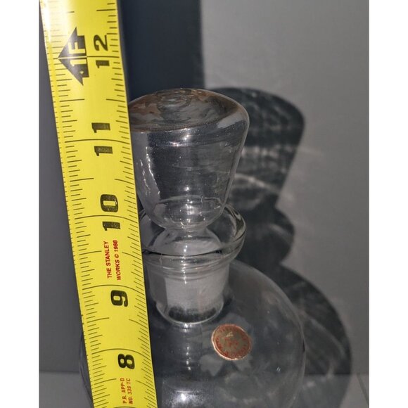 Vintage Pasabahce Crystal Decanter & Shot Glass Set - Picture 12 of 12